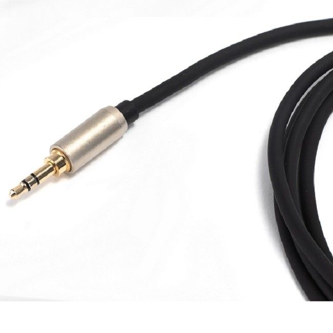 3.5mm Đàn ông đến RCA Đàn ông Y Cáp âm thanh Đen Độ dài cáp khác nhau