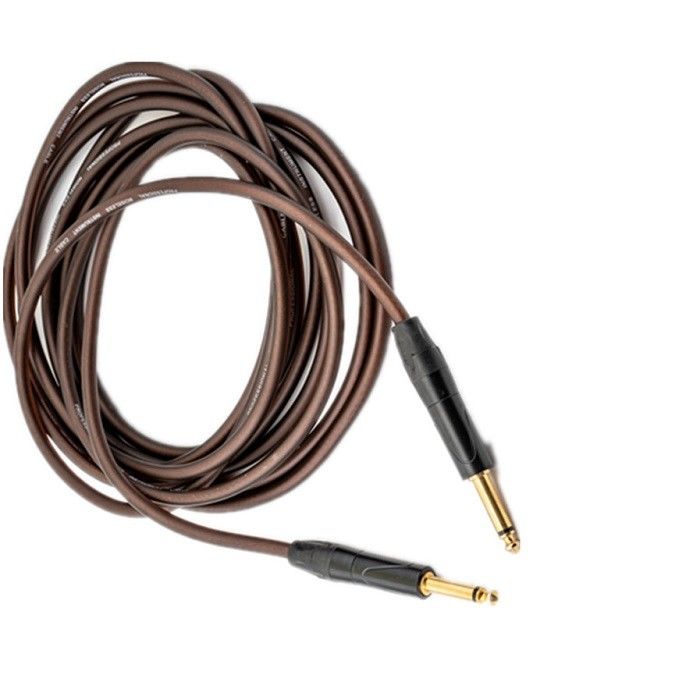 Cáp âm thanh Guitar màu tím Cáp gắn kết nhạc cụ Cáp thẳng đến thẳng Cáp âm thanh Pro 10ft