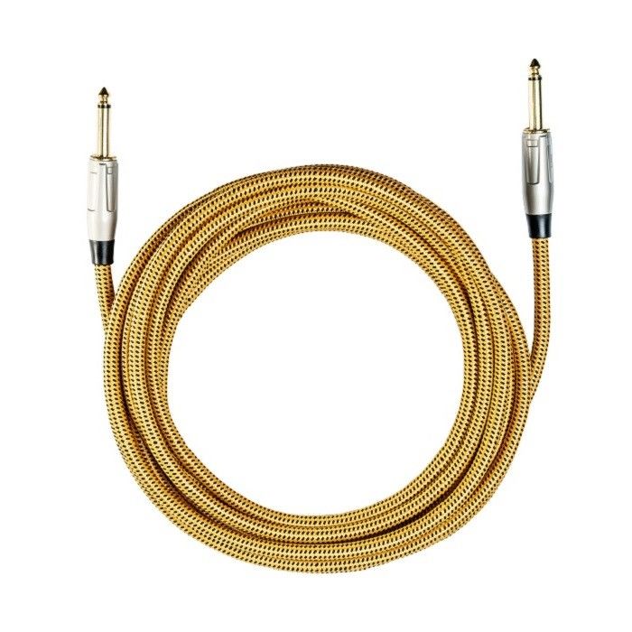 6.35mm Guitar Cable Instrument Patch Cable Nylon Braided thẳng đến thẳng Cable Amp