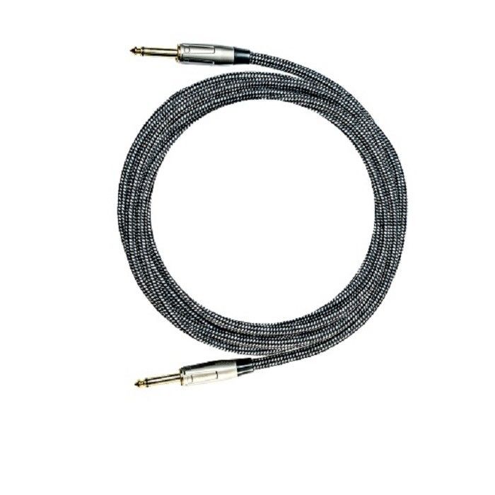 6.35mm Guitar Cable Instrument Patch Cable Nylon Braided thẳng đến thẳng Cable Amp