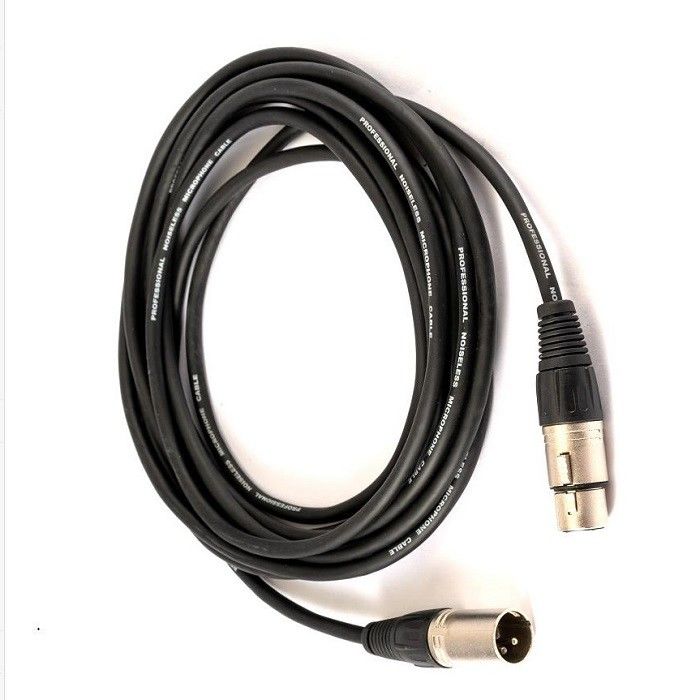 10FT XLR Đàn ông đến Đàn bà Máy nghe Cáp Máy nghe Cáp Máy nghe cho Máy trộn Microphone