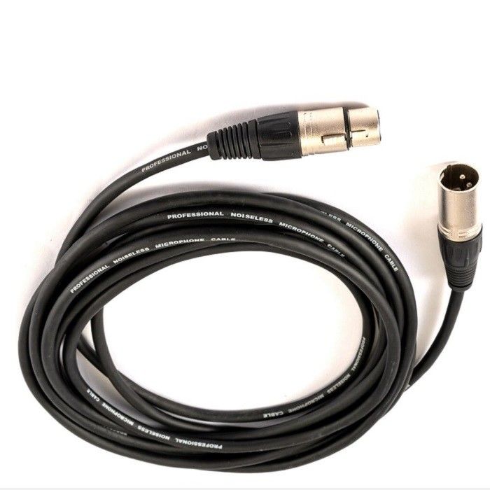 10FT XLR Đàn ông đến Đàn bà Máy nghe Cáp Máy nghe Cáp Máy nghe cho Máy trộn Microphone