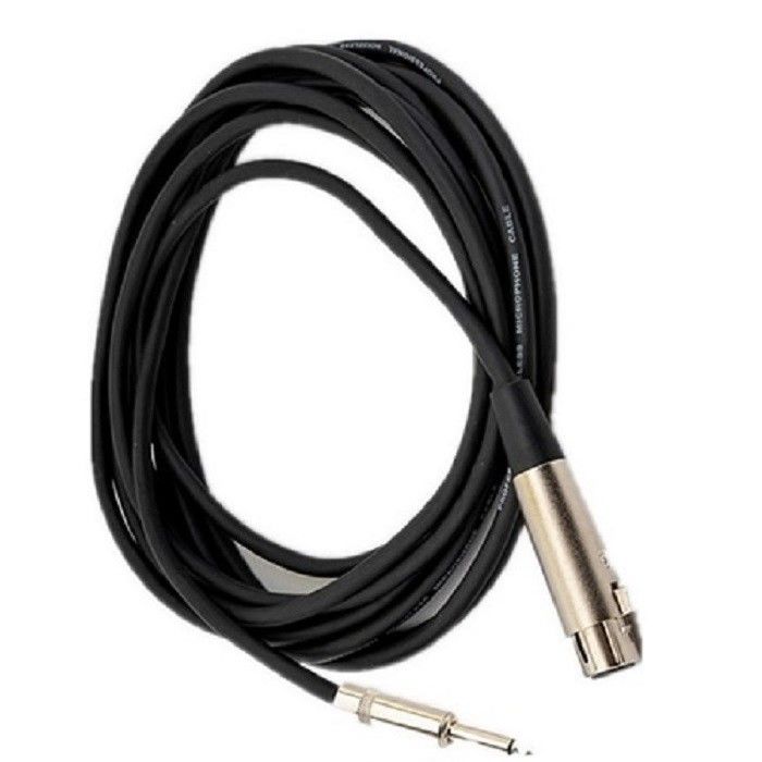 Xlr đến Xlr cáp micrô 1/4 inch 10 feet XLR cáp nam đến nữ cáp micrô