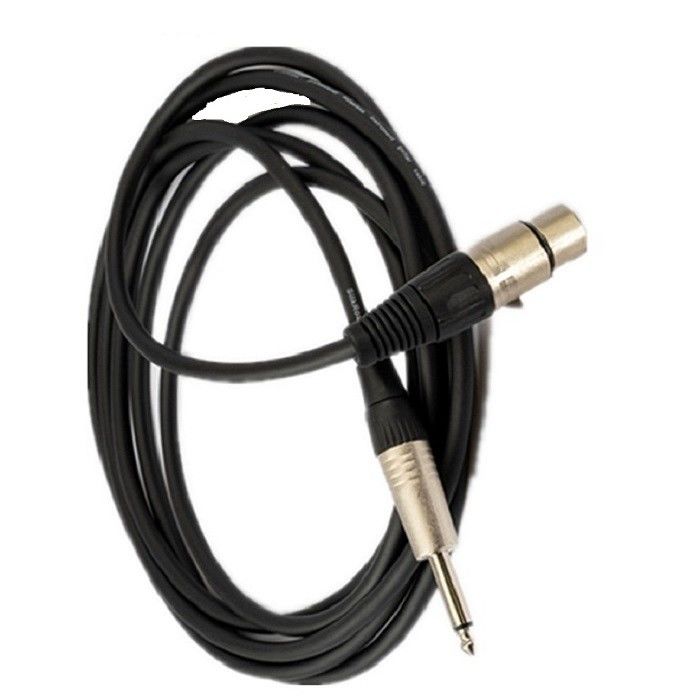 1/4 Inch Microphone Cable 10 Ft XLR Cable XLR Nam đến XLR Đàn bà