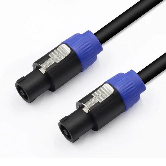 12 AWG Speakon To Speakon Cable Patch Cords 12Gauge Wire Cable OD10mm