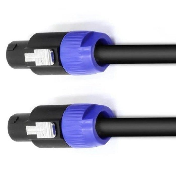 2.5mm Speaker Wire To Speakon 12 AWG Speaker Patch Cords 12 Gauge DJ Wires