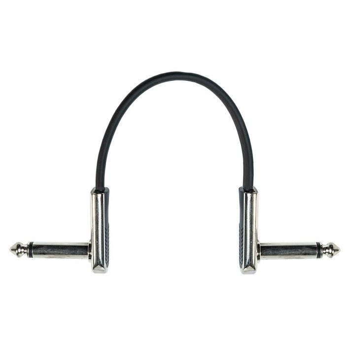 6.35mm hiệu ứng niken phải Pedal dẫn cáp dụng cụ 2 PCS gói Bass patch cáp