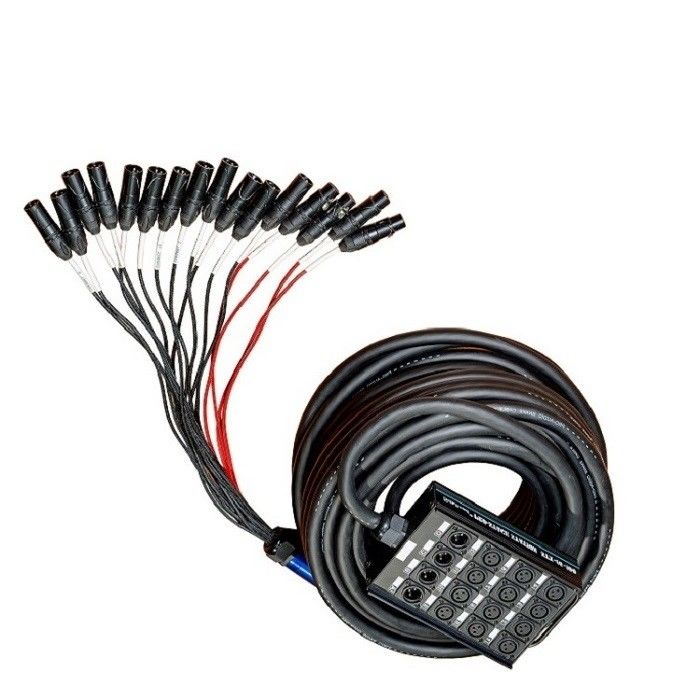 100ft 24 kênh âm thanh Snake Cable XLR gửi Board Snake Cable XLR Splitter Cable