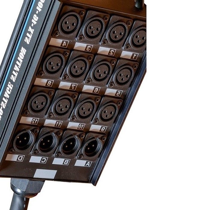 28 Kênh XLR gửi bảng Snake Cable XLR Splitter Cable For Recording Studios