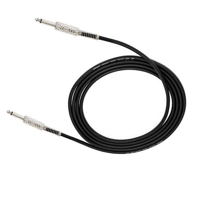 5.5mm Guitar Audio Cable Wire Instrument Cable Amp Cord Cho Bass Guitar 1/4 Inch thẳng
