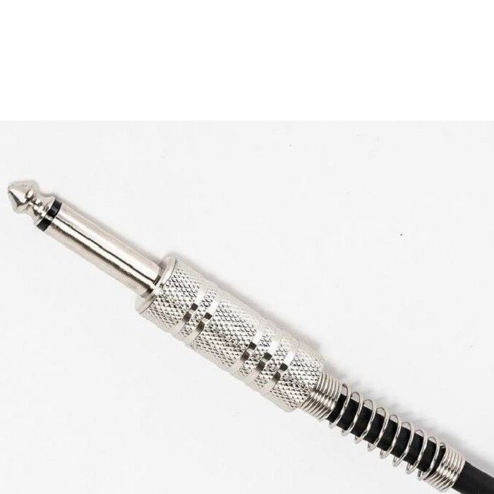 Black Guitar Audio Cable Amp Cord For Bass Black Guitar Cable 1/4 inch 6.35 thẳng