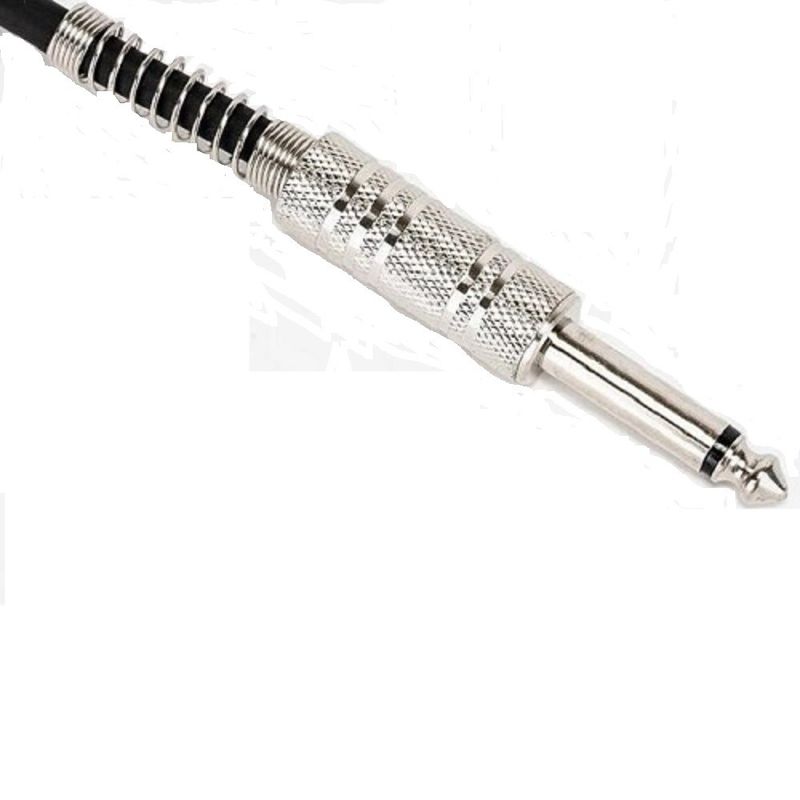 Đồng Audio dây công cụ loa cáp đen 1/4 inch cáp 6.35 thẳng
