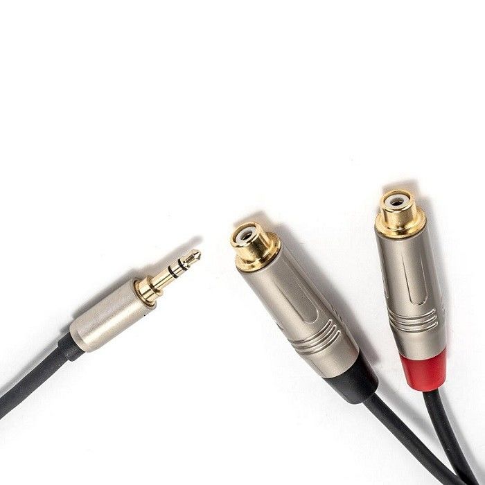 3.5mm Y Splitter Cable To RCA Y Audio Cable 3.5mm Stereo To 2* RCA Cho loa