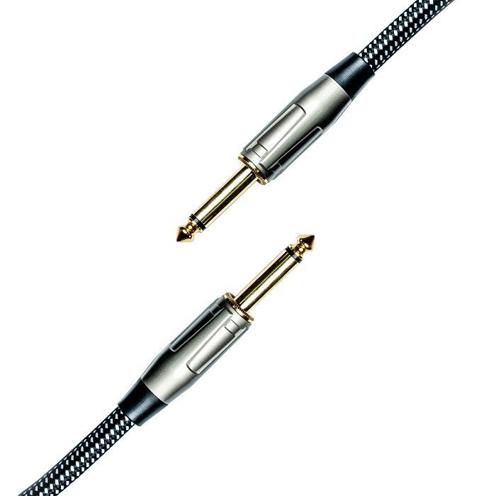 Cáp âm thanh Guitar điện Nylon đan dây cáp thiết bị vá 1/4 inch Cáp Amp