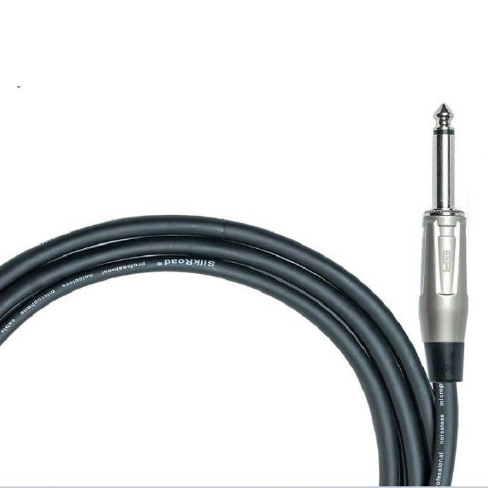 1/4 đến XLR Đàn bà dây micro Đen Cáp XLR 10ft Cáp micro