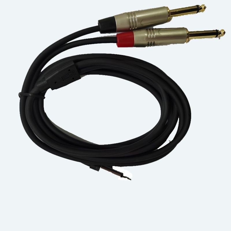DAC loại C để hai 1/4 inch thiết bị Y Splitter cáp được xây dựng trong chip DAC mạnh mẽ