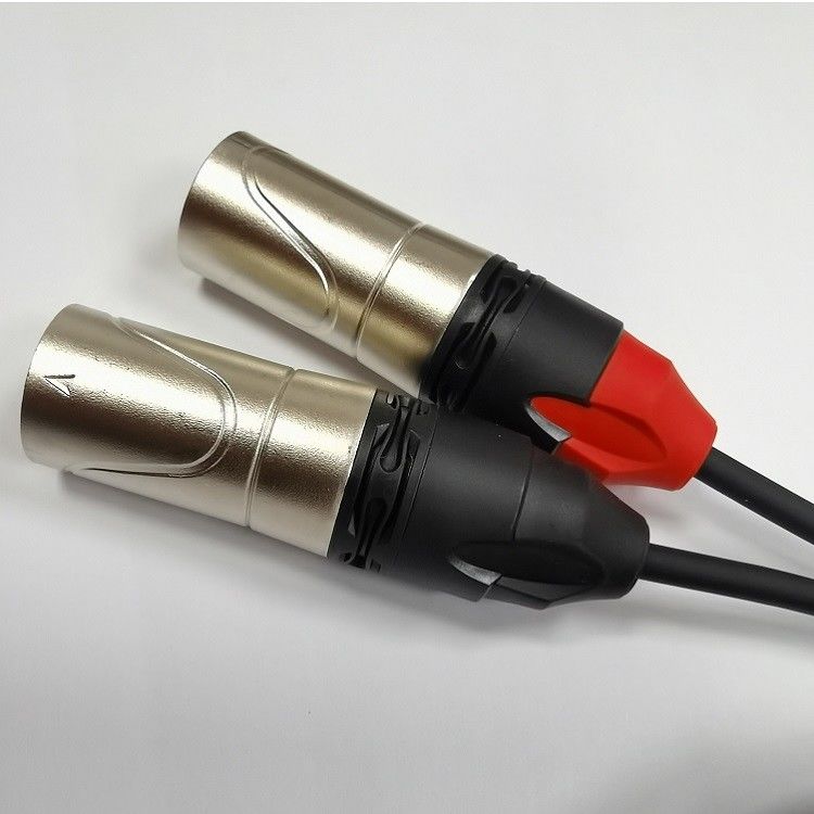 DAC C đến cáp âm thanh nam XLR kép Y Splitter tích hợp chip DAC mạnh mẽ